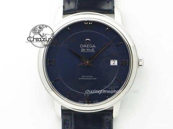 0423 Sophisticated Planet Ocean Master Chronometer Chrono SS OM 1:1 Best Edition Orange On SS Bracelet A 8156